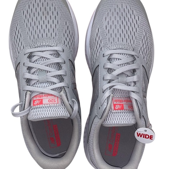 New Balance 520 W520LS5 Women’s Running Shoes Size 9 Wide Gray Sneakers Comfort - Picture 10 of 16